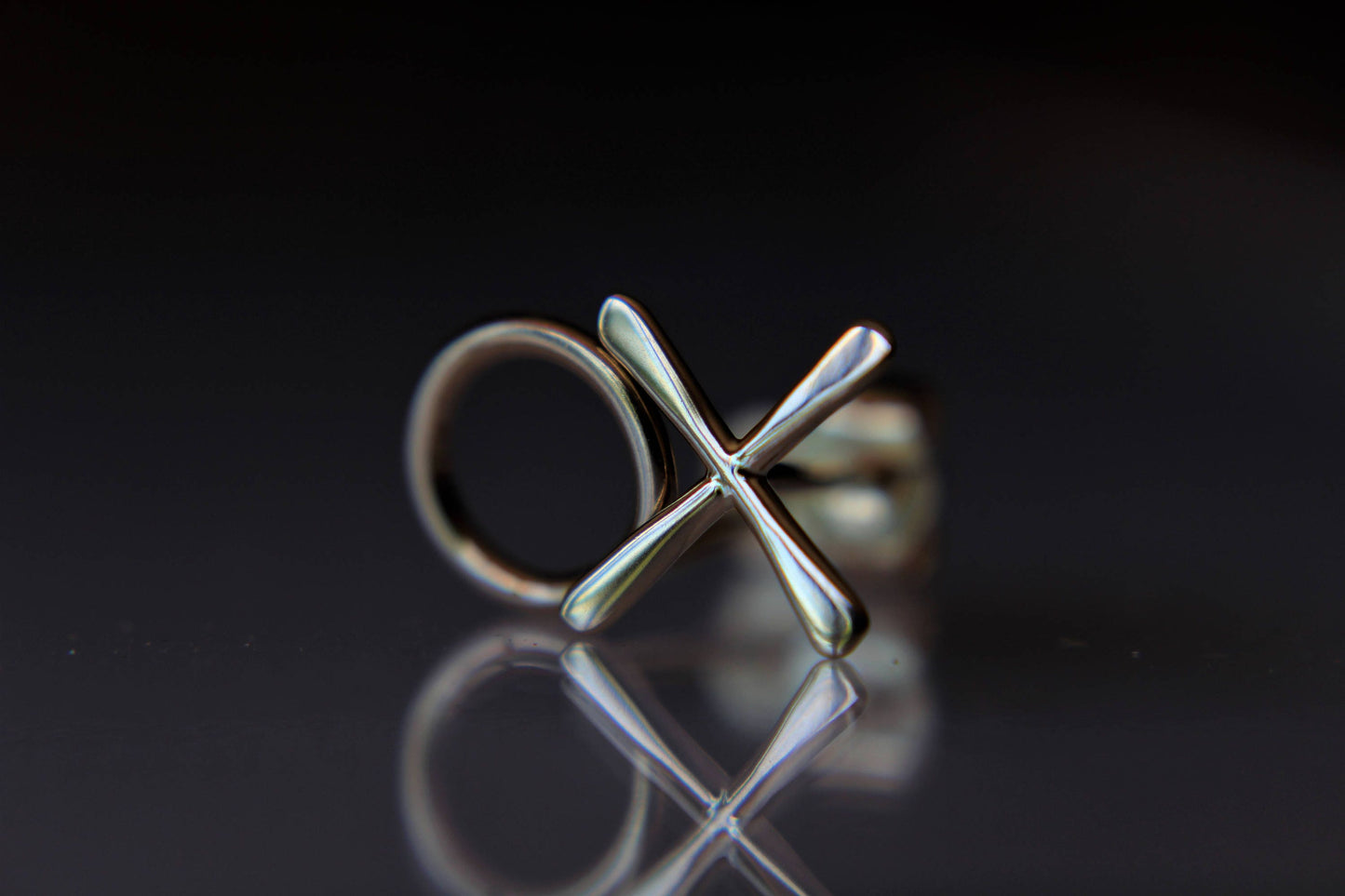 XOXO Earrings, Hugs and Kisses, XO Jewelry, Love Jewelry, XOXO Jewelry, Minimal, Luxury, Anniversary, Gift, Love, Unique