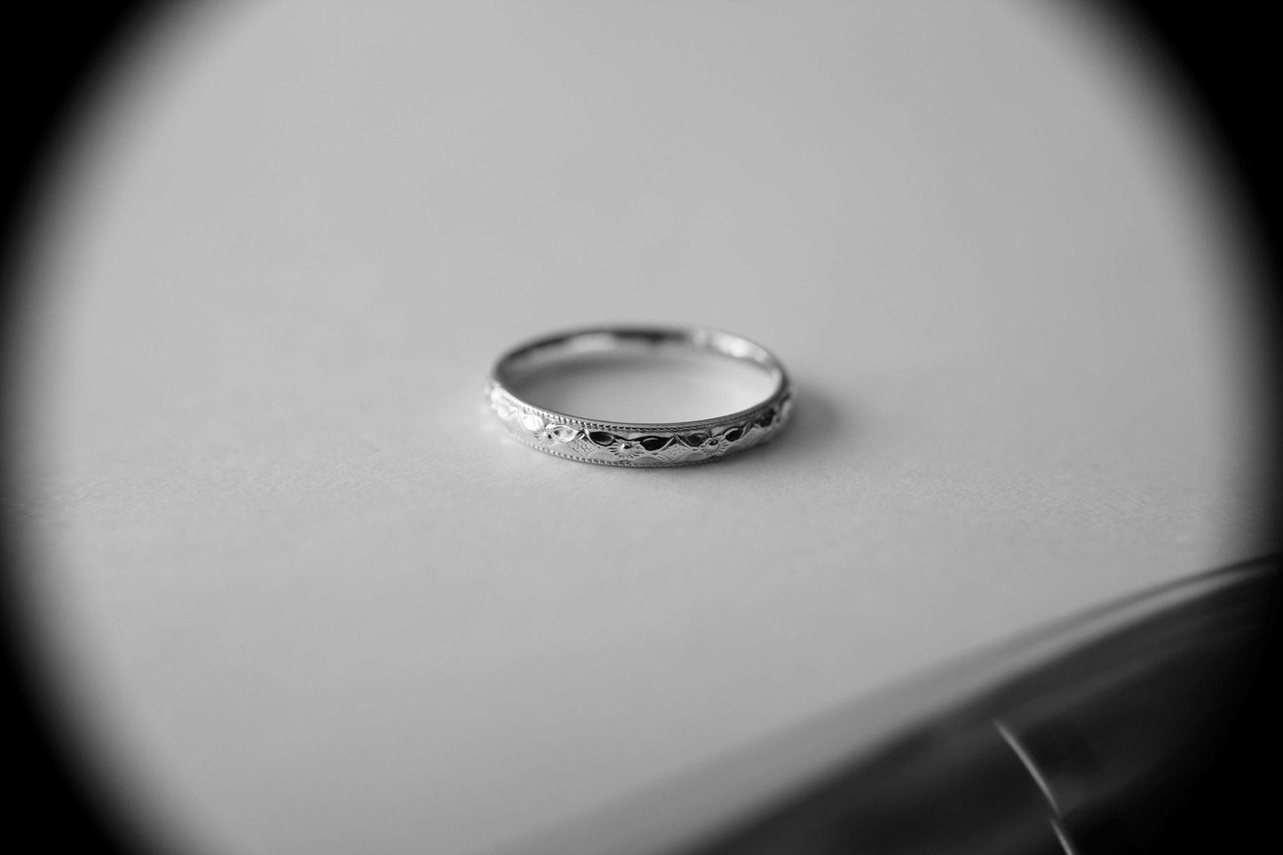 Sterling Silver Flower Ring, Sterling Silver Floral Ring, Sterling Silver Floral Band, Silver Floral Ring, Simple Floral Ring,Floral Jewelry