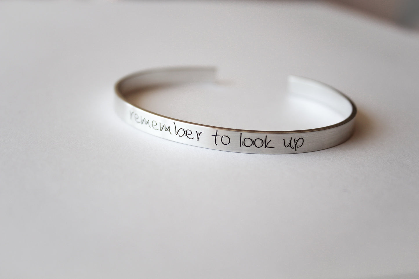 Remember to look up Bracelet,Remember to look up Cuff,Inspirational Bracelet Cuff,Motivational Jewelry,Personalized Cuff Bracelet, Gift