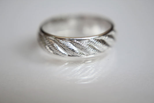 Rope Pattern Band, Unique Band, Wide Band Ring, Wide Rope Silver Ring, Simple Wedding Band, Pattern Jewelry, Stacking Ring, Wide Ring