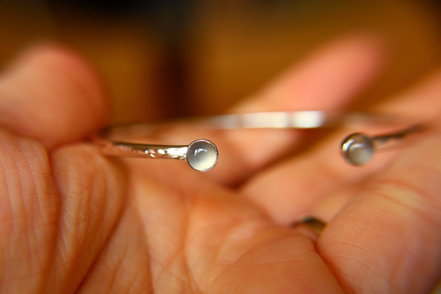 Moonstone Bracelet, Sterling Silver Bracelet, Moonstone Bracelet, Sterling Moonstone Jewelry, Moonstone Cuff Bracelet, Gray Moonstone, Gift