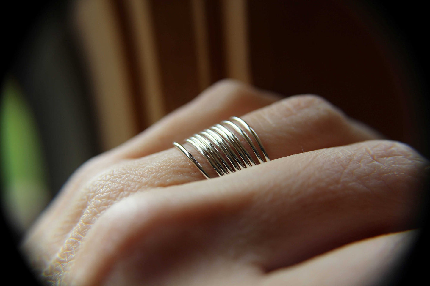 Thin Round Sterling Silver Stackable Ring, Stacking Ring, Dainty Gold Ring, Tiny Ring, Skinny Ring, Sterling Silver Ring, Thin Ring, Gift