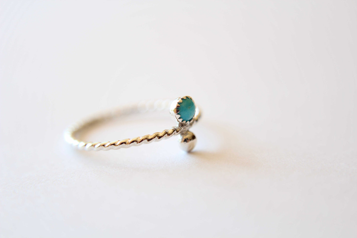 Turquoise Ring, Boho Turquoise Ring, Simple Boho Turquoise Ring, Simple Boho Ring, Boho Jewelry, Simple Stacking Ring, Turquoise Jewelry