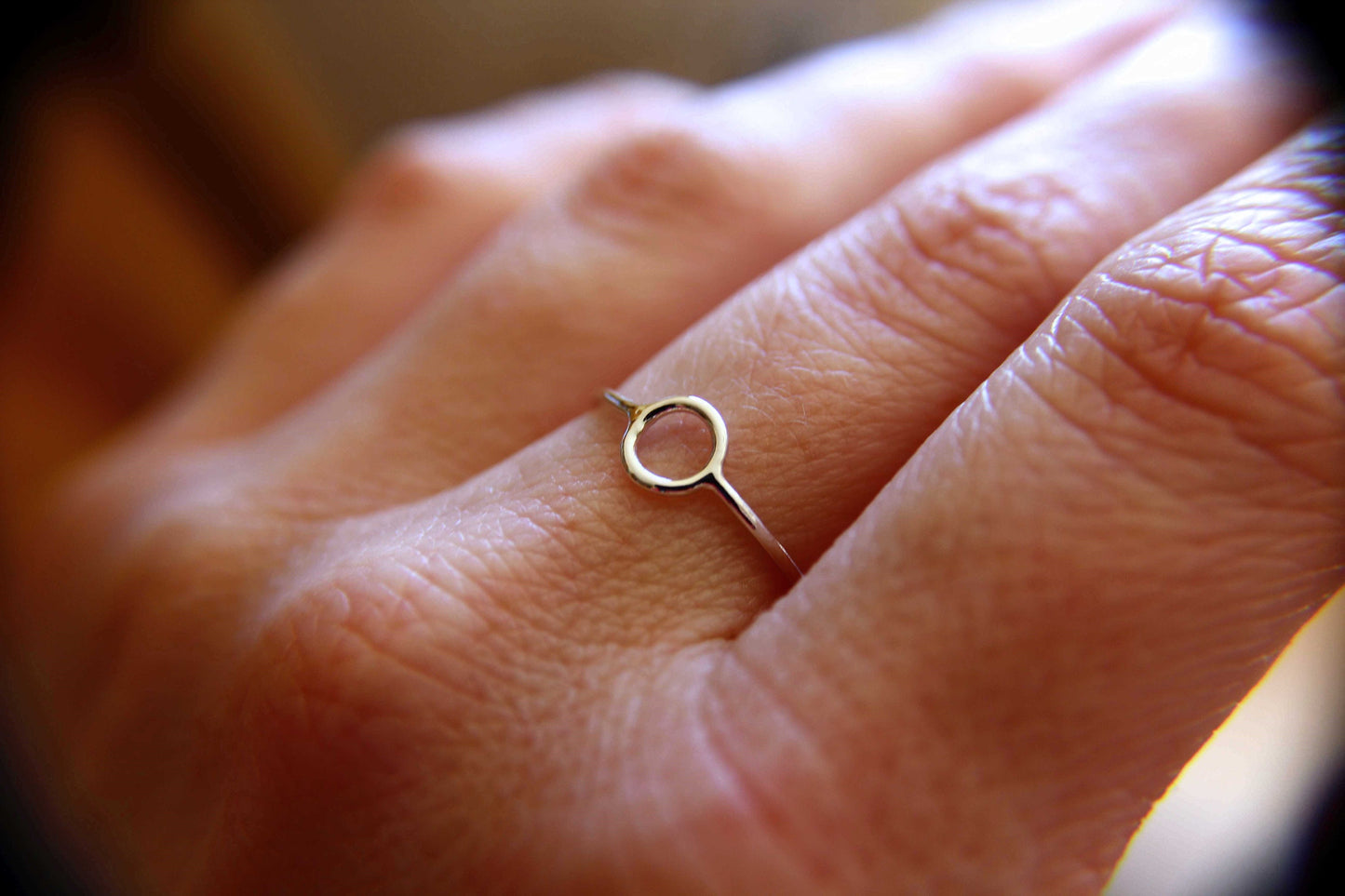 Circle Ring, Stacking Rings, Eternity Rings, Silver/Gold Circle Rings,Simple Modern Rings, Karma Circle Ring, Minimalist Jewelry, Karma Ring