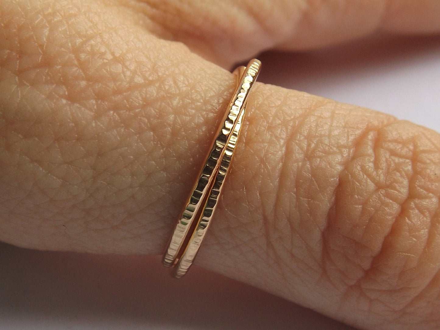 Gold Interlocking Thumb Rings,Thumb Rings,Gold Thumb Ring,Textured Rings,Rolling Ring,Stacking Rings, Minimalist Rings, Unique Rings, Rings