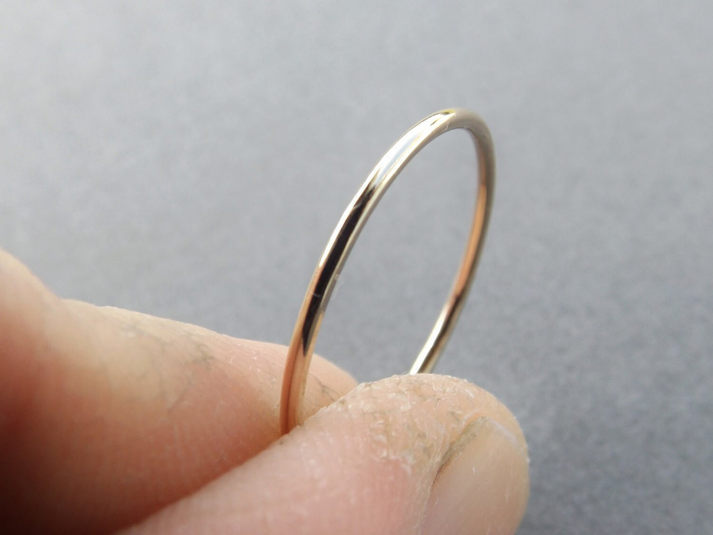 1 Smooth Slim Gold Stacking Ring,Knuckle, or Thumb Rings,Gold Rings,Stacking Rings,Knuckle Rings,Skinny Rings,Thin Rings, Slim Ring