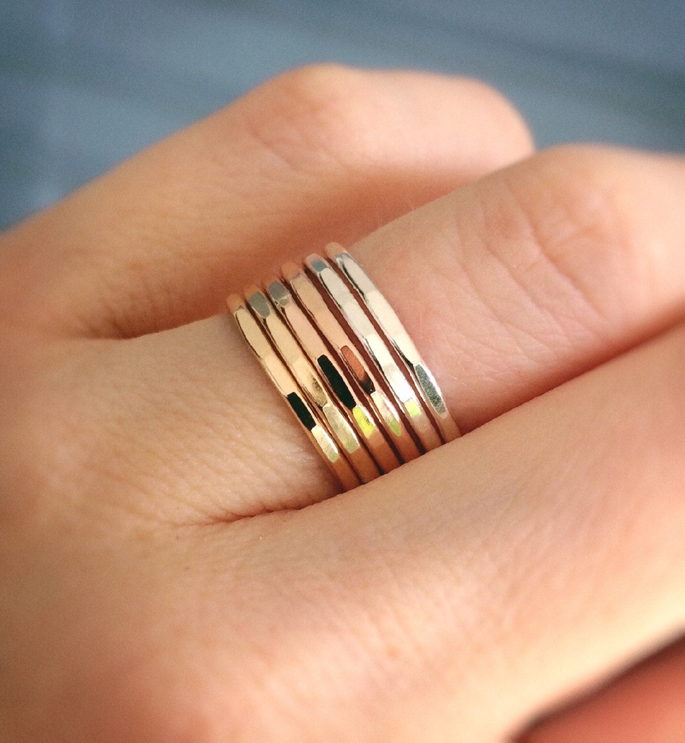 Textured Rings,Heavy Textured Rings,Stacking Rings,Modern Boho Ring,Textured Rings,Boho Chic,Minimalist Rings,Thick Rings,Modest,Simple